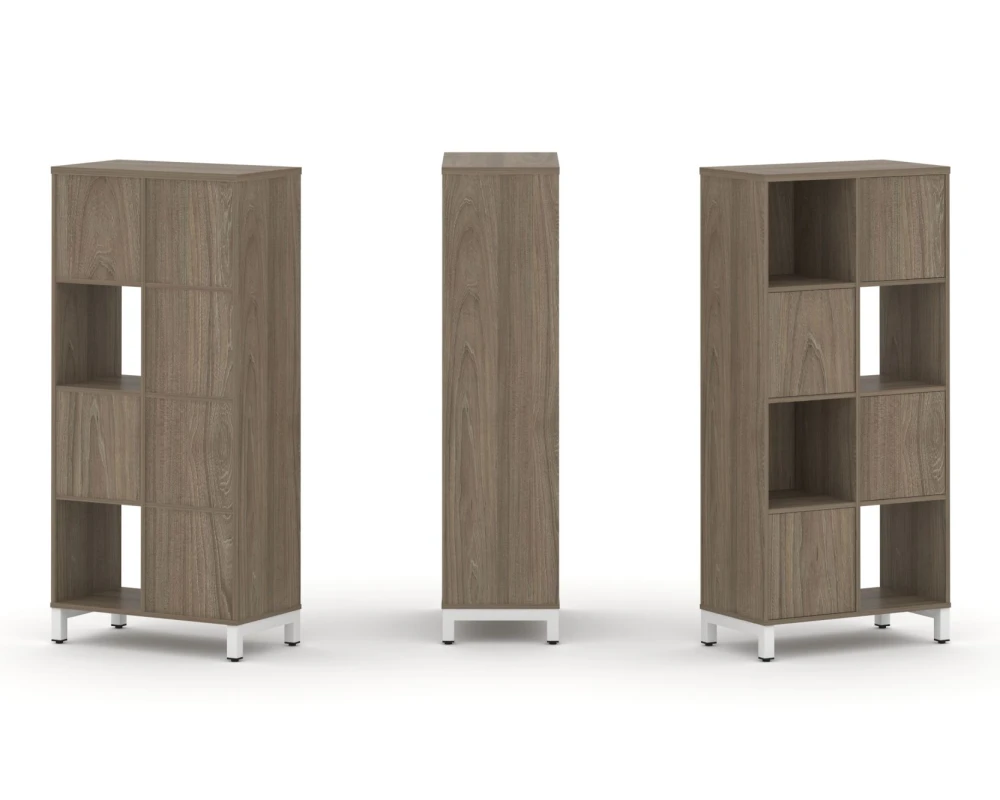 Набор стеллажа 1 сторон., 4 яр. 754x400x1615 Стайл Проджект / Style Project