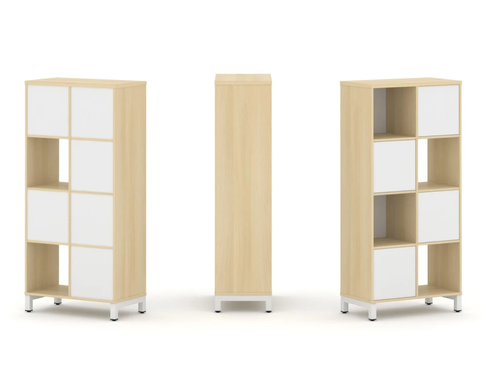 Набор стеллажа 1 сторон., 4 яр. 754x400x1615 Стайл Проджект / Style Project