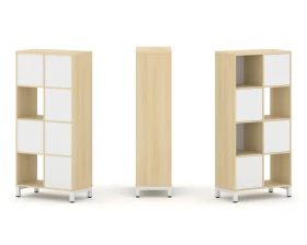 Набор стеллажа 1 сторон., 4 яр. 754x400x1615 Стайл Проджект / Style Project images