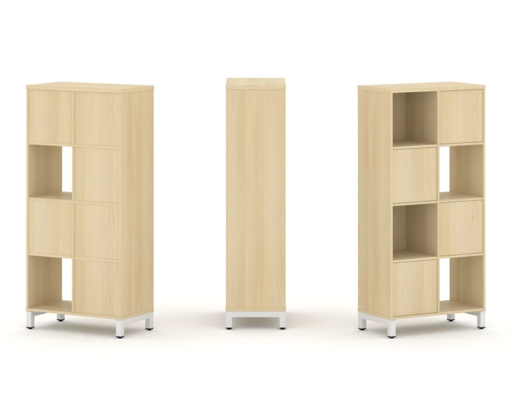 Набор стеллажа 1 сторон., 4 яр. 754x400x1615 Стайл Проджект / Style Project