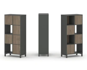 Набор стеллажа 1 сторон., 4 яр. 754x400x1615 Стайл Проджект / Style Project images