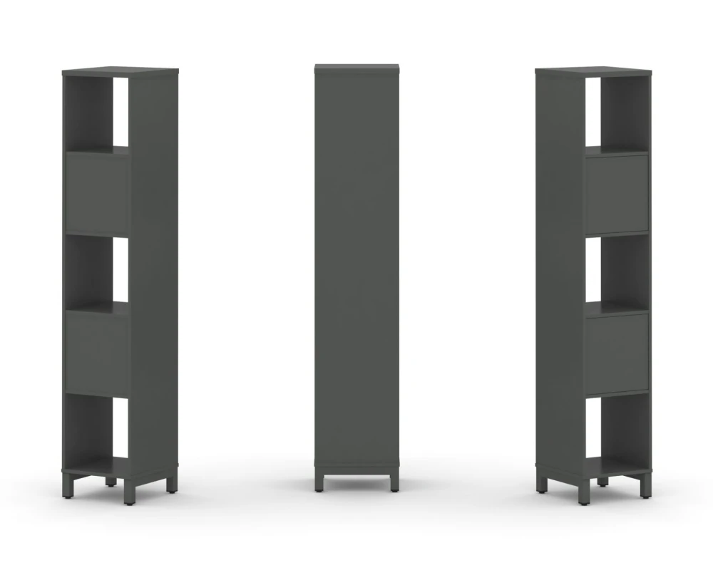 Набор стеллажа 1 сторон., 5 яр. 387x400x1982 Стайл Проджект / Style Project