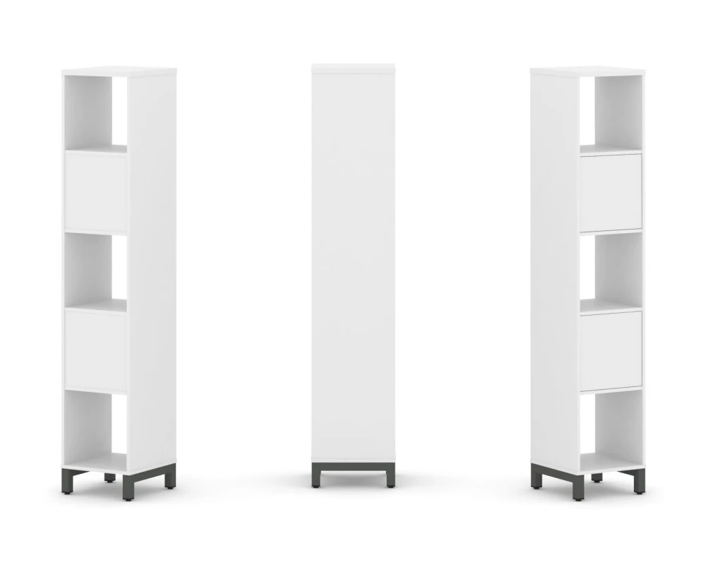 Набор стеллажа 1 сторон., 5 яр. 387x400x1982 Стайл Проджект / Style Project