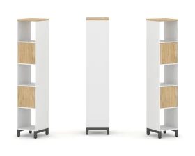 Набор стеллажа 1 сторон., 5 яр. 387x400x1982 Стайл Проджект / Style Project images