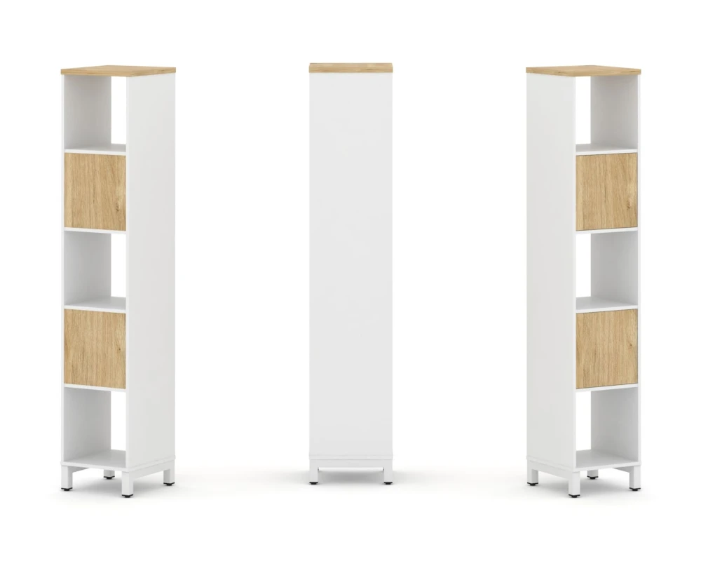 Набор стеллажа 1 сторон., 5 яр. 387x400x1982 Стайл Проджект / Style Project