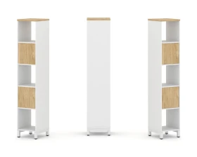 Набор стеллажа 1 сторон., 5 яр. 387x400x1982 Стайл Проджект / Style Project images