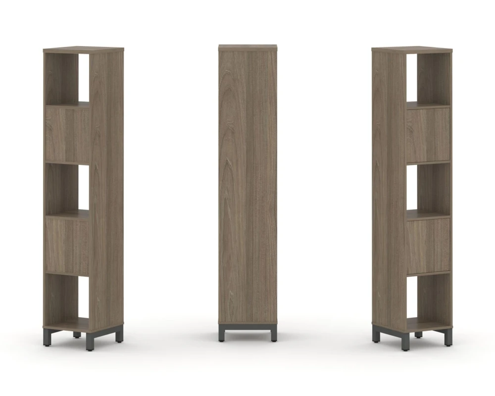 Набор стеллажа 1 сторон., 5 яр. 387x400x1982 Стайл Проджект / Style Project