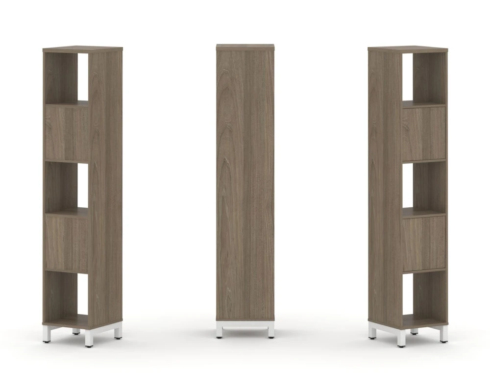 Набор стеллажа 1 сторон., 5 яр. 387x400x1982 Стайл Проджект / Style Project