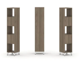 Набор стеллажа 1 сторон., 5 яр. 387x400x1982 Стайл Проджект / Style Project images