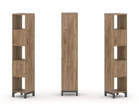 Набор стеллажа 1 сторон., 5 яр. 387x400x1982 Стайл Проджект / Style Project images