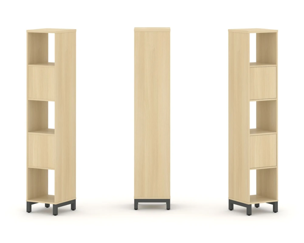 Набор стеллажа 1 сторон., 5 яр. 387x400x1982 Стайл Проджект / Style Project