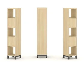 Набор стеллажа 1 сторон., 5 яр. 387x400x1982 Стайл Проджект / Style Project images