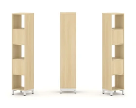 Набор стеллажа 1 сторон., 5 яр. 387x400x1982 Стайл Проджект / Style Project images