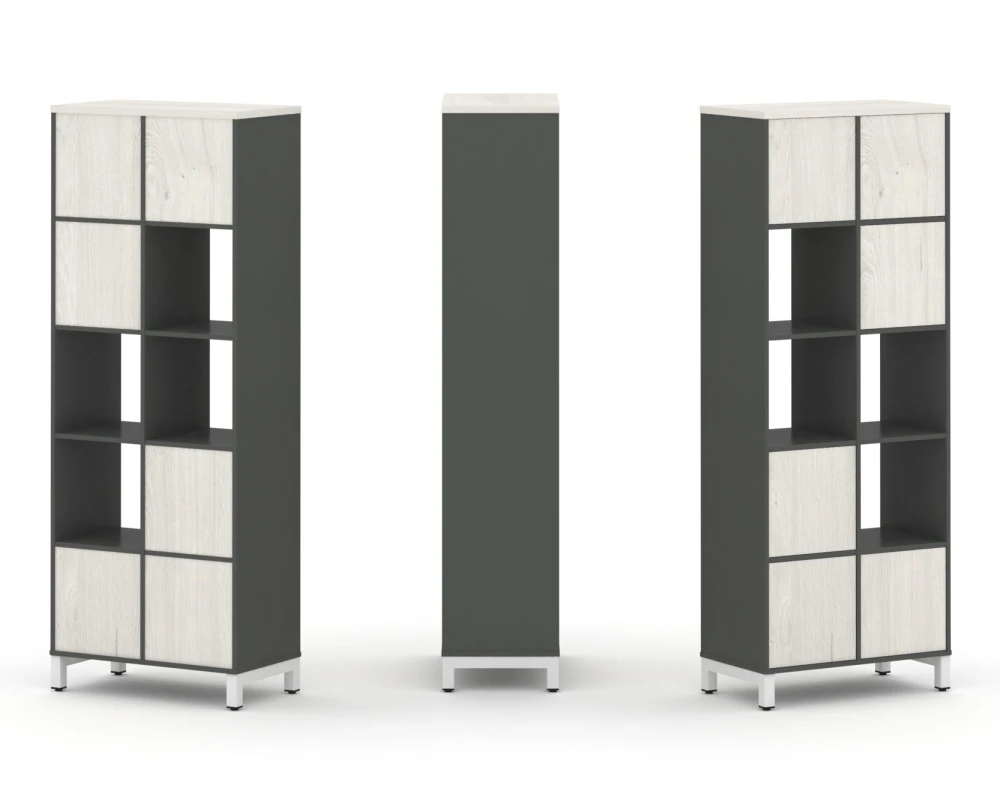 Набор стеллажа 1 сторон., 5 яр. 754x400x1982 Стайл Проджект / Style Project