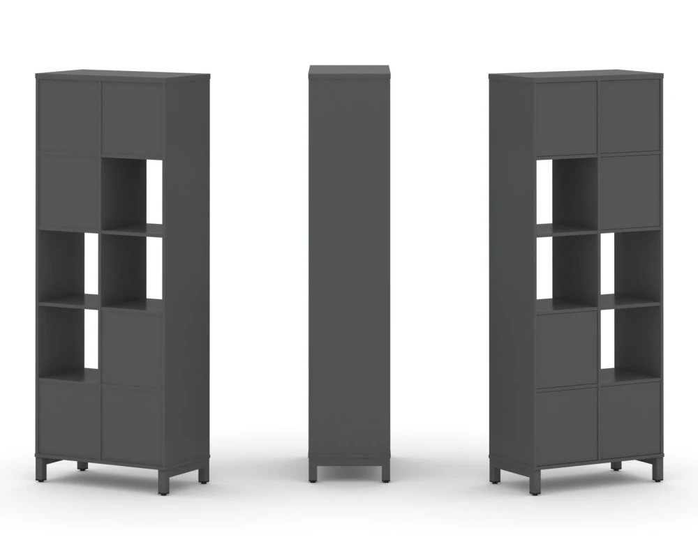 Набор стеллажа 1 сторон., 5 яр. 754x400x1982 Стайл Проджект / Style Project