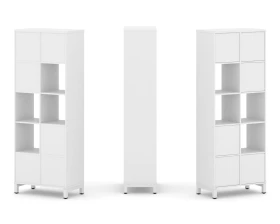 Набор стеллажа 1 сторон., 5 яр. 754x400x1982 Стайл Проджект / Style Project images