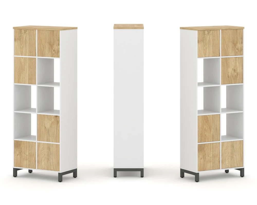 Набор стеллажа 1 сторон., 5 яр. 754x400x1982 Стайл Проджект / Style Project