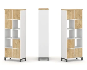 Набор стеллажа 1 сторон., 5 яр. 754x400x1982 Стайл Проджект / Style Project images