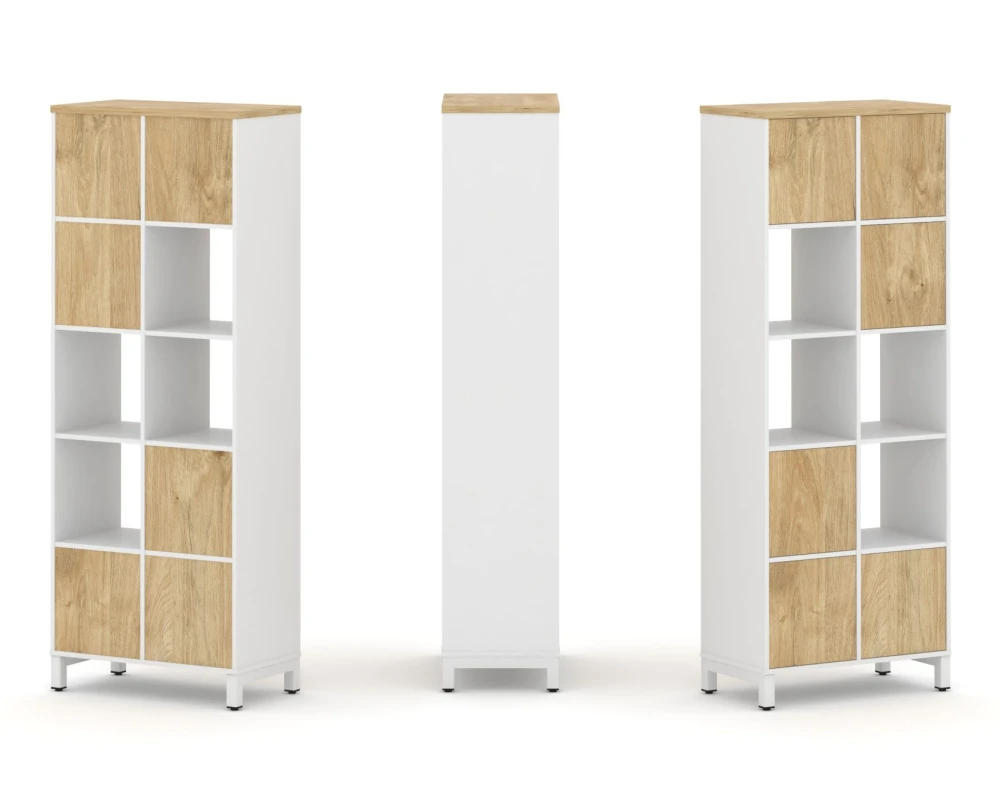 Набор стеллажа 1 сторон., 5 яр. 754x400x1982 Стайл Проджект / Style Project