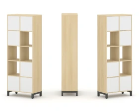 Набор стеллажа 1 сторон., 5 яр. 754x400x1982 Стайл Проджект / Style Project images