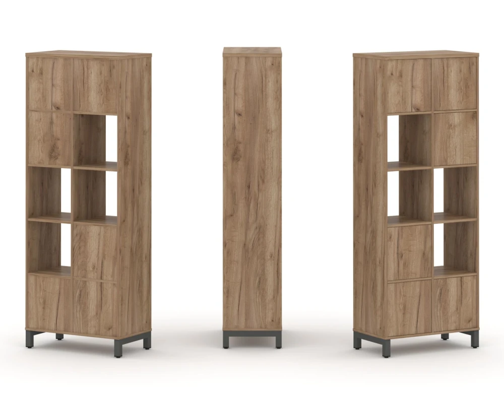 Набор стеллажа 1 сторон., 5 яр. 754x400x1982 Стайл Проджект / Style Project