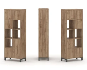 Набор стеллажа 1 сторон., 5 яр. 754x400x1982 Стайл Проджект / Style Project images