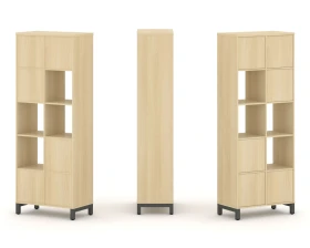 Набор стеллажа 1 сторон., 5 яр. 754x400x1982 Стайл Проджект / Style Project images