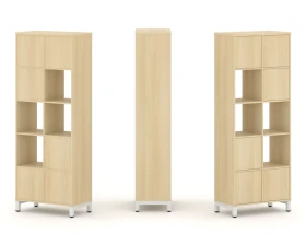 Набор стеллажа 1 сторон., 5 яр. 754x400x1982 Стайл Проджект / Style Project images