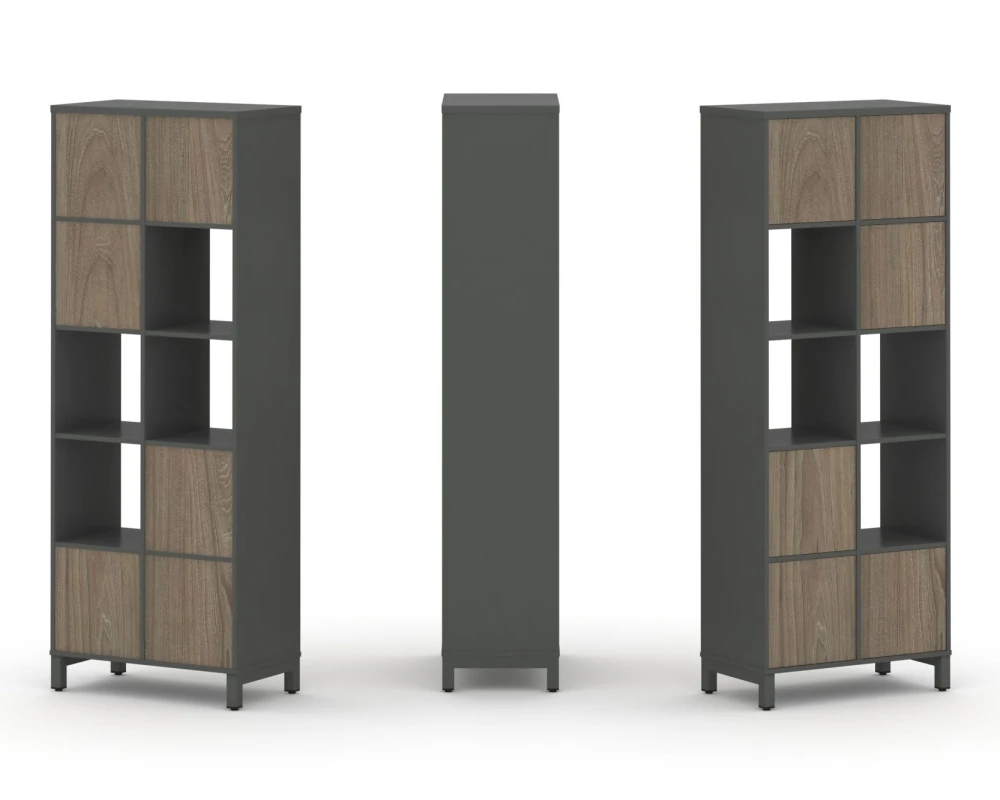 Набор стеллажа 1 сторон., 5 яр. 754x400x1982 Стайл Проджект / Style Project