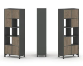 Набор стеллажа 1 сторон., 5 яр. 754x400x1982 Стайл Проджект / Style Project images