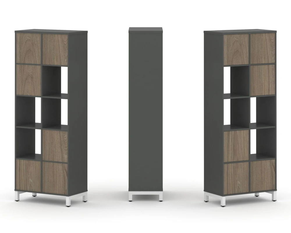 Набор стеллажа 1 сторон., 5 яр. 754x400x1982 Стайл Проджект / Style Project