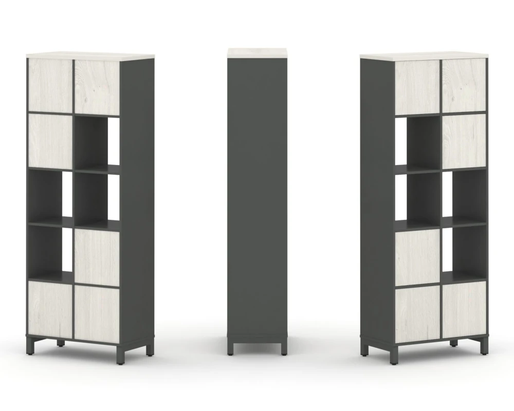 Набор стеллажа 1 сторон., 5 яр. 754x400x1982 Стайл Проджект / Style Project