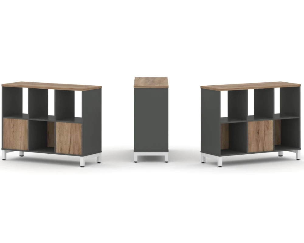 Набор стеллажа 2-х сторон., 2 яр. 1121x400x881 Стайл Проджект / Style Project