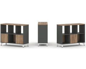 Набор стеллажа 2-х сторон., 2 яр. 1121x400x881 Стайл Проджект / Style Project images