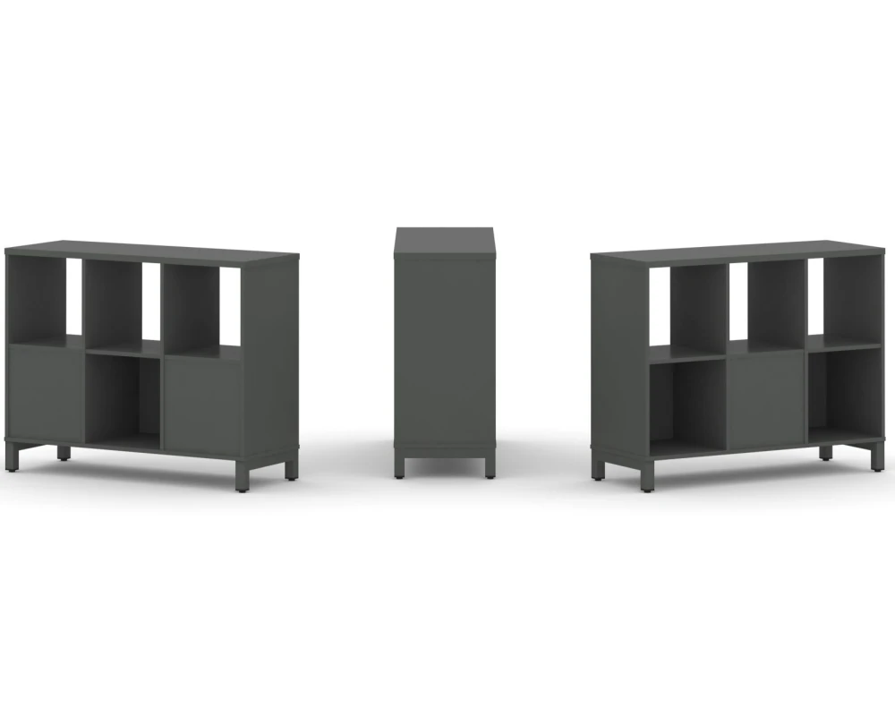 Набор стеллажа 2-х сторон., 2 яр. 1121x400x881 Стайл Проджект / Style Project