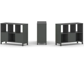 Набор стеллажа 2-х сторон., 2 яр. 1121x400x881 Стайл Проджект / Style Project images