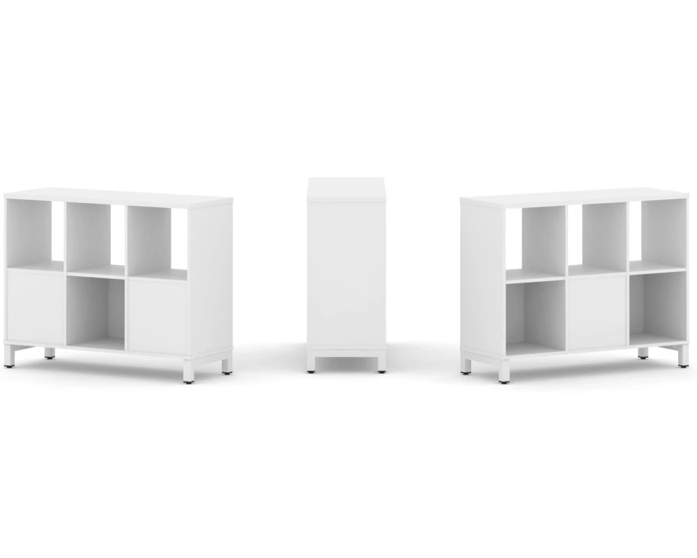 Набор стеллажа 2-х сторон., 2 яр. 1121x400x881 Стайл Проджект / Style Project