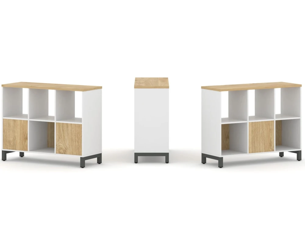 Набор стеллажа 2-х сторон., 2 яр. 1121x400x881 Стайл Проджект / Style Project