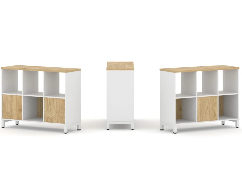 Набор стеллажа 2-х сторон., 2 яр. 1121x400x881 Стайл Проджект / Style Project