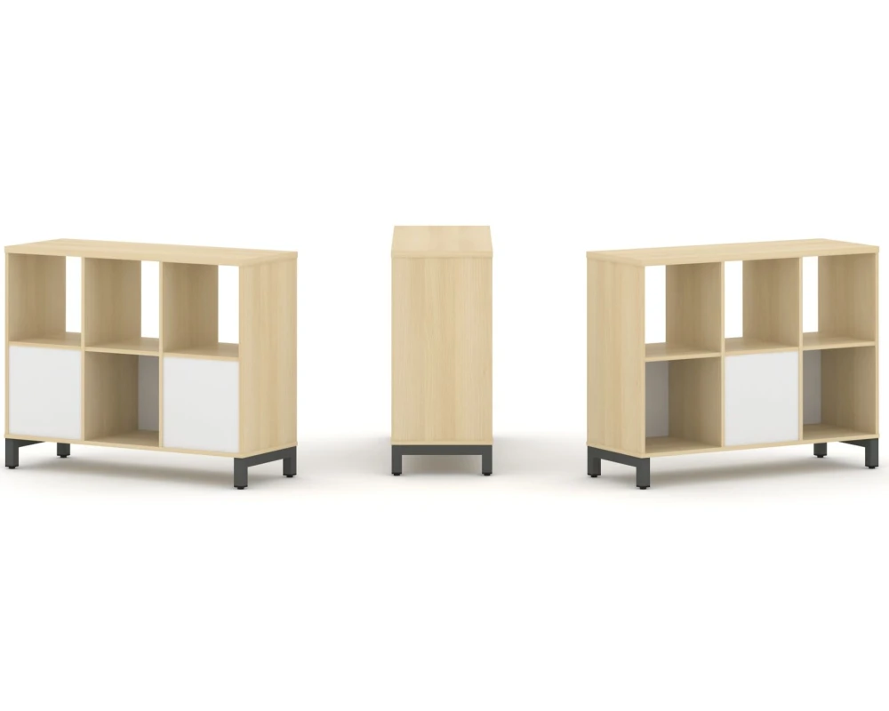 Набор стеллажа 2-х сторон., 2 яр. 1121x400x881 Стайл Проджект / Style Project