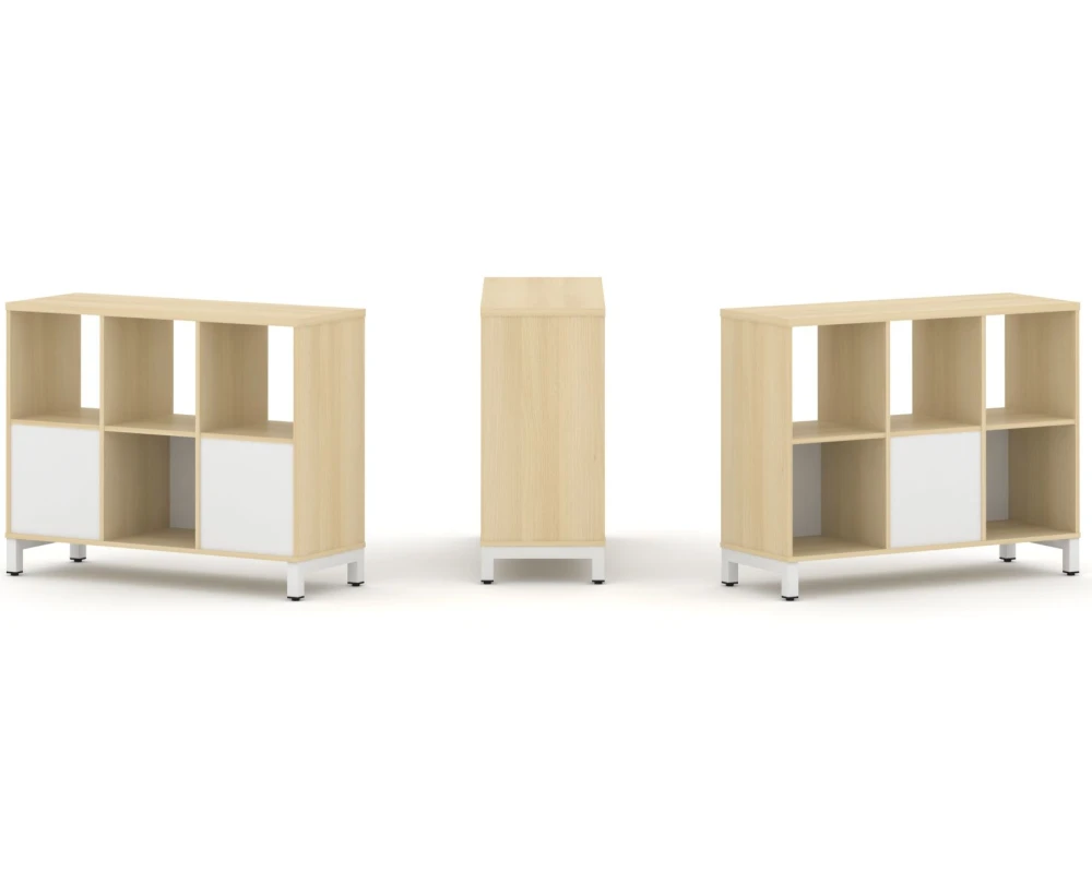 Набор стеллажа 2-х сторон., 2 яр. 1121x400x881 Стайл Проджект / Style Project