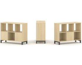 Набор стеллажа 2-х сторон., 2 яр. 1121x400x881 Стайл Проджект / Style Project images