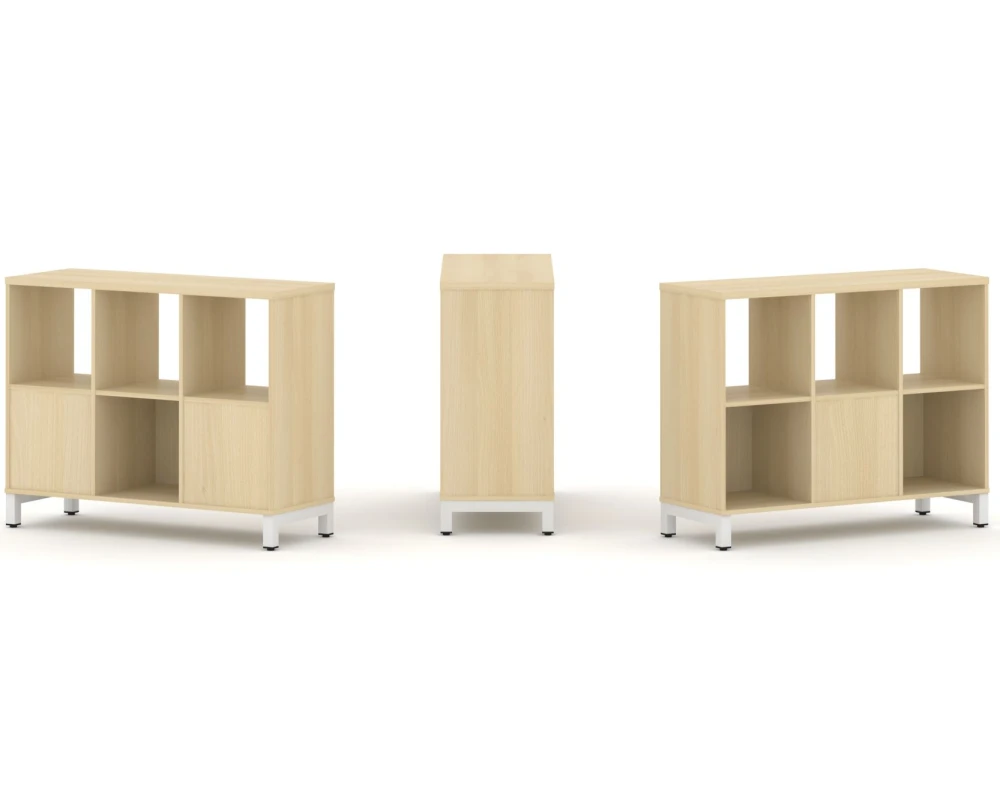 Набор стеллажа 2-х сторон., 2 яр. 1121x400x881 Стайл Проджект / Style Project