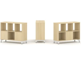 Набор стеллажа 2-х сторон., 2 яр. 1121x400x881 Стайл Проджект / Style Project images