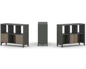 Набор стеллажа 2-х сторон., 2 яр. 1121x400x881 Стайл Проджект / Style Project images