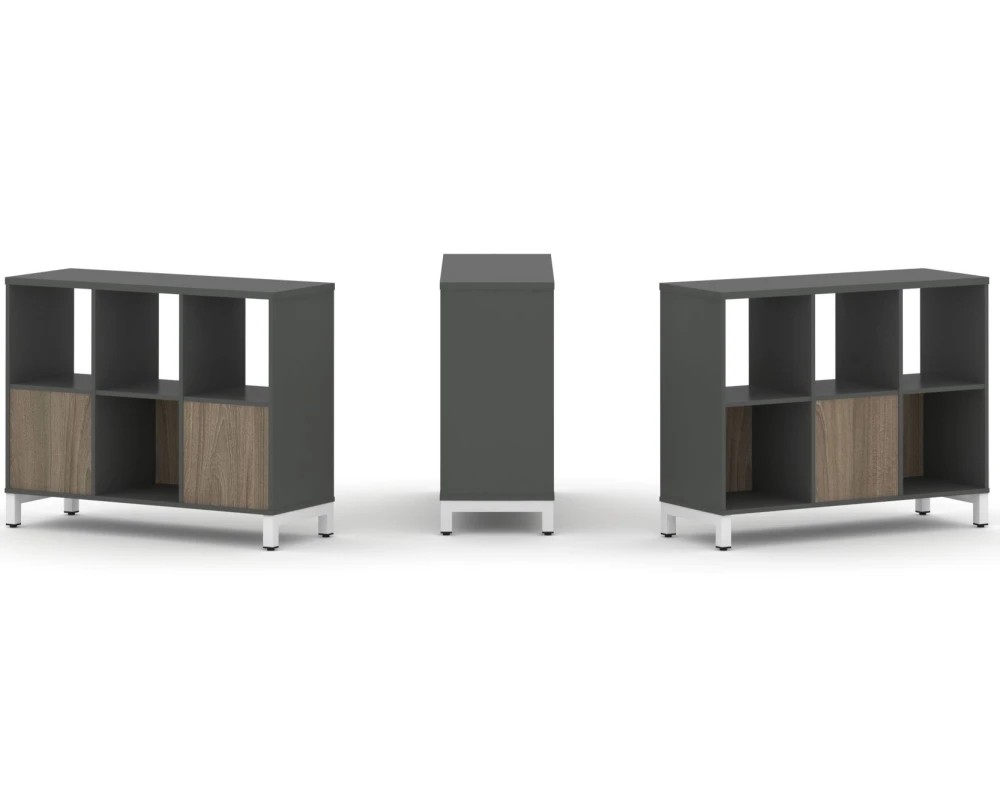 Набор стеллажа 2-х сторон., 2 яр. 1121x400x881 Стайл Проджект / Style Project