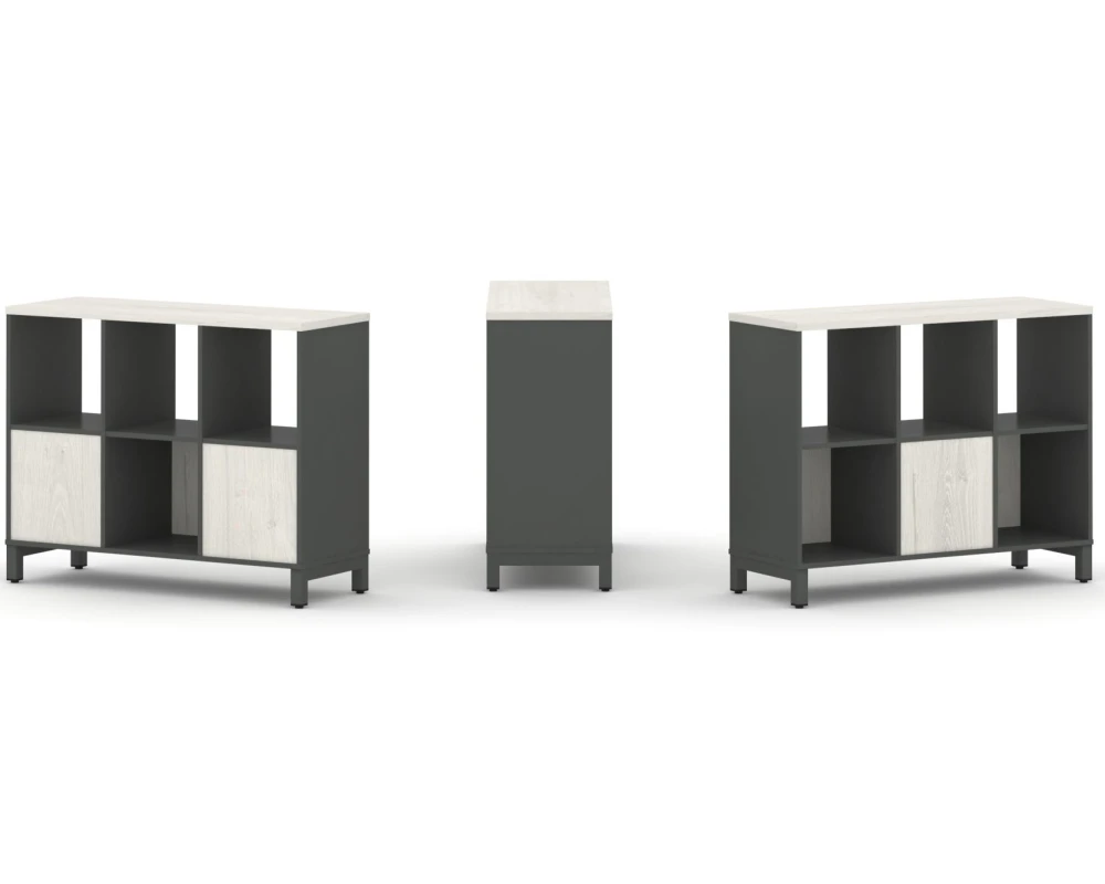 Набор стеллажа 2-х сторон., 2 яр. 1121x400x881 Стайл Проджект / Style Project