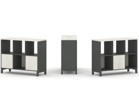 Набор стеллажа 2-х сторон., 2 яр. 1121x400x881 Стайл Проджект / Style Project images