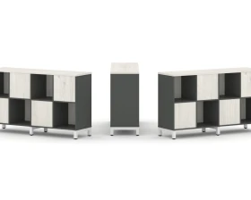 Набор стеллажа 2-х сторон., 2 яр. 1488x400x881 Стайл Проджект / Style Project images