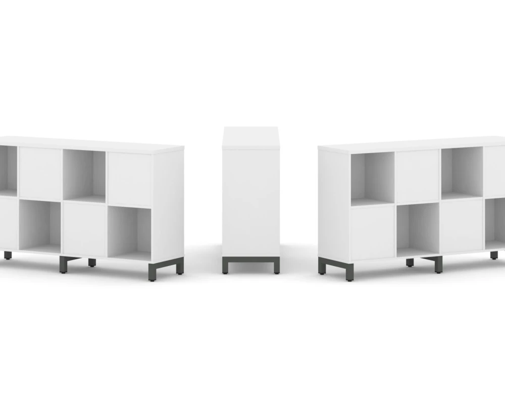 Набор стеллажа 2-х сторон., 2 яр. 1488x400x881 Стайл Проджект / Style Project